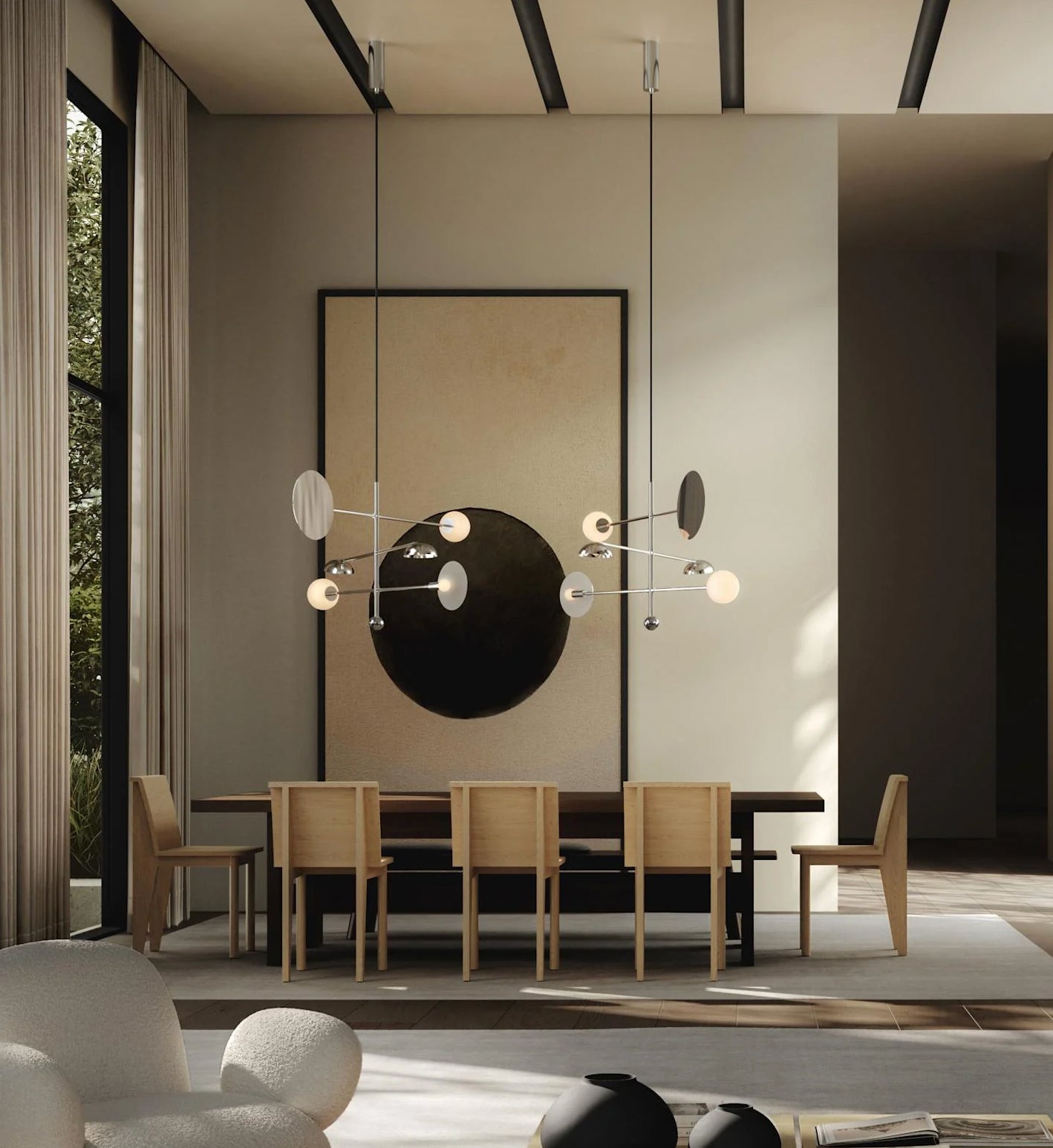 101 Copenhagen Sahn Chandelier - Chrome