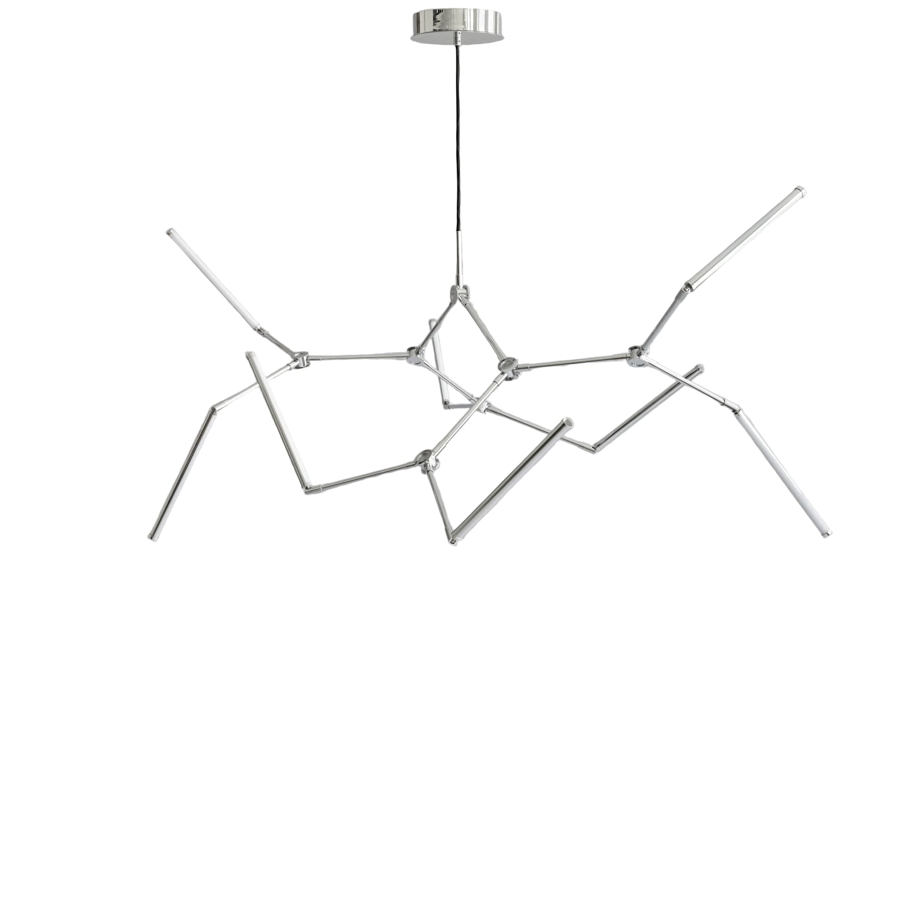 101 Copenhagen Stick Chandelier - Chrome