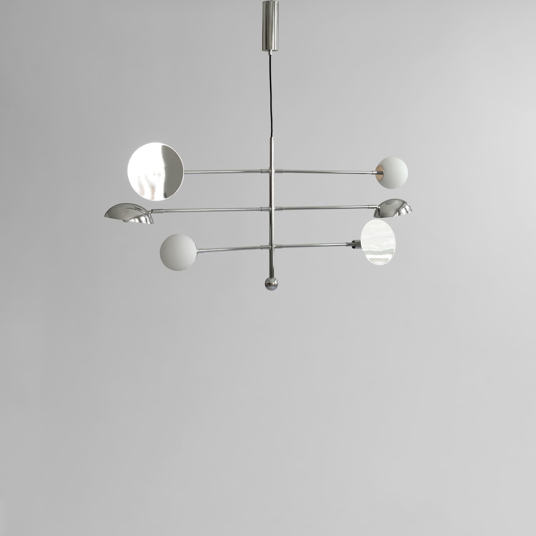 101 Copenhagen Sahn Chandelier - Chrome