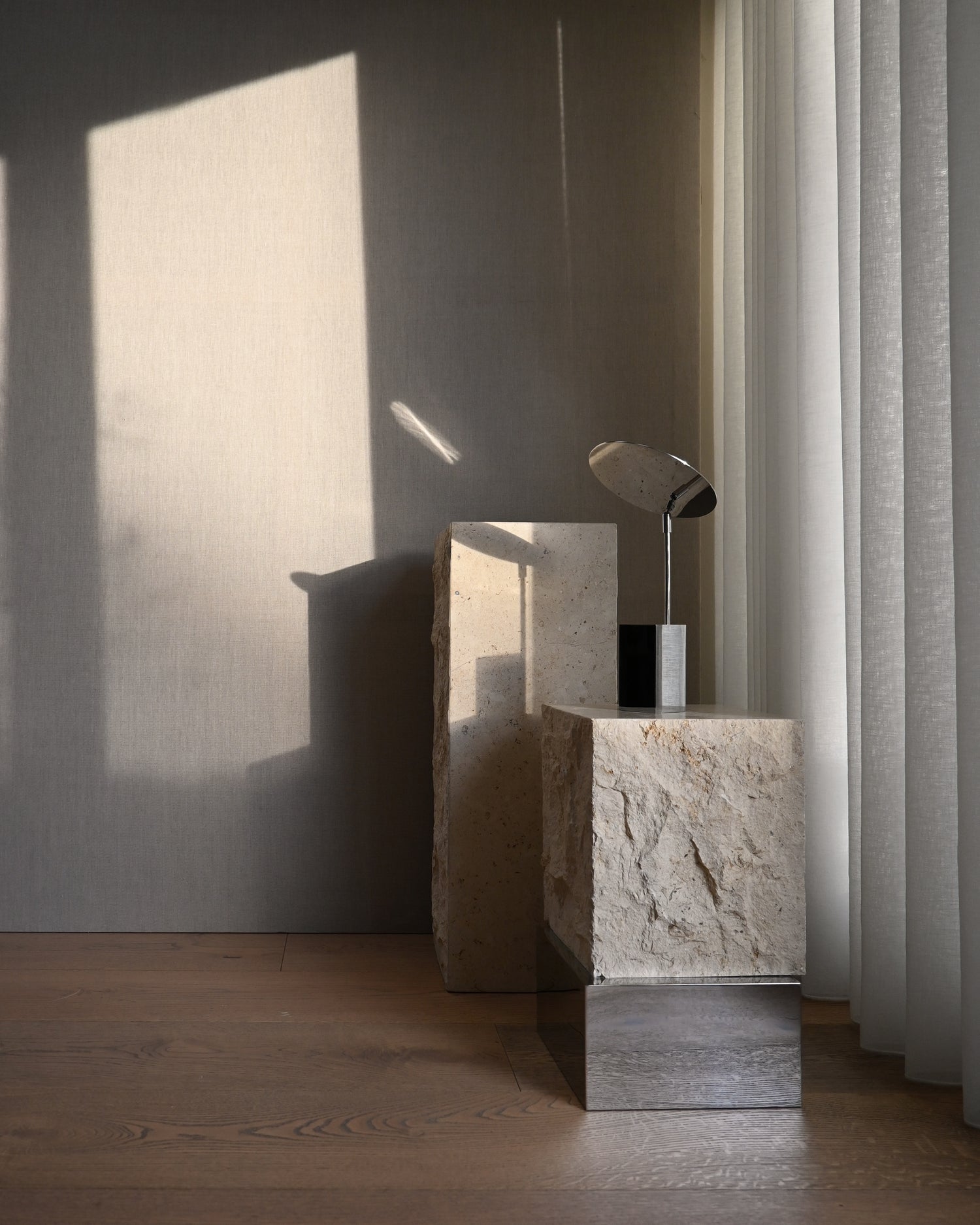 101 Copenhagen Reflect chrome tafellamp