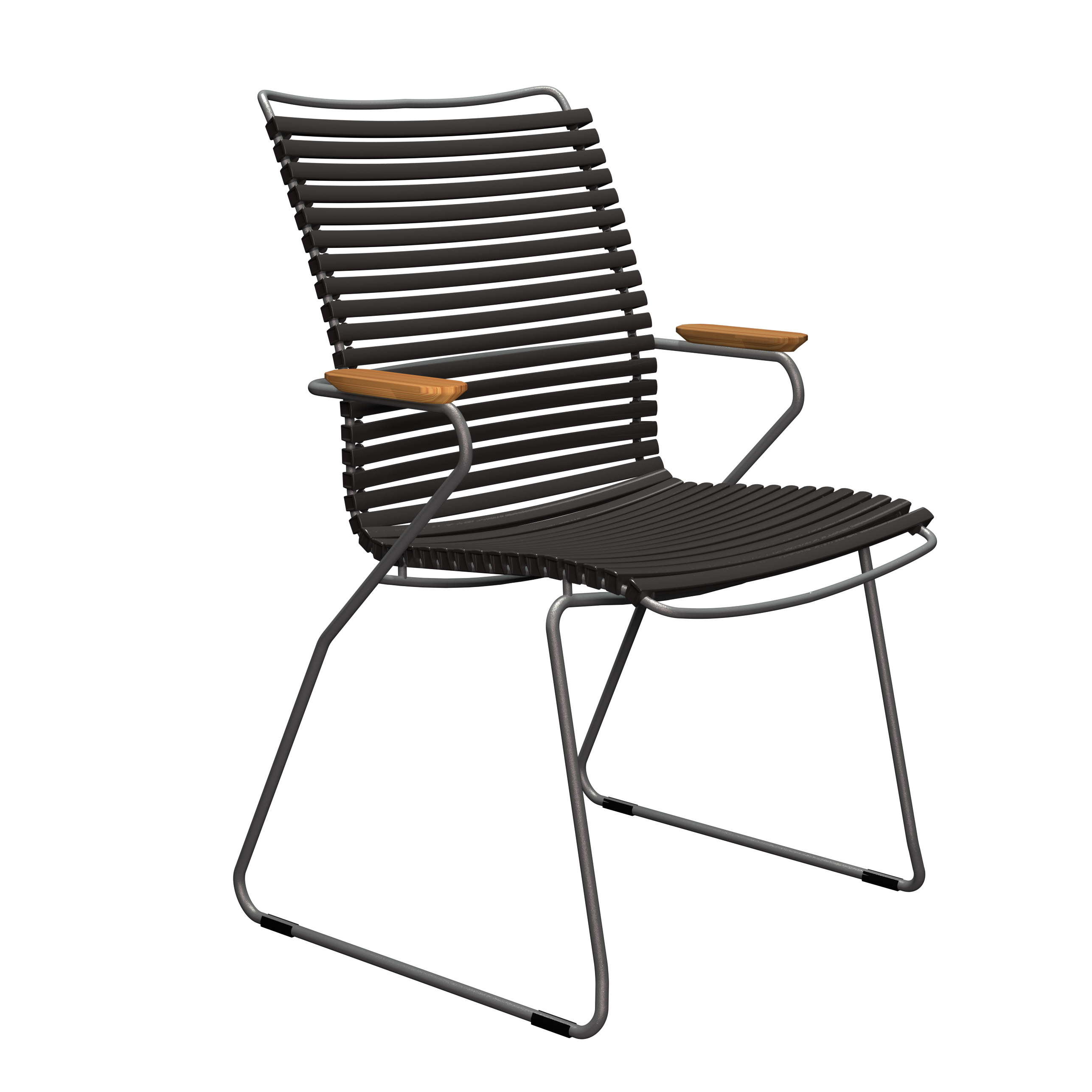 Houe Click dining tall back armchair outdoor black