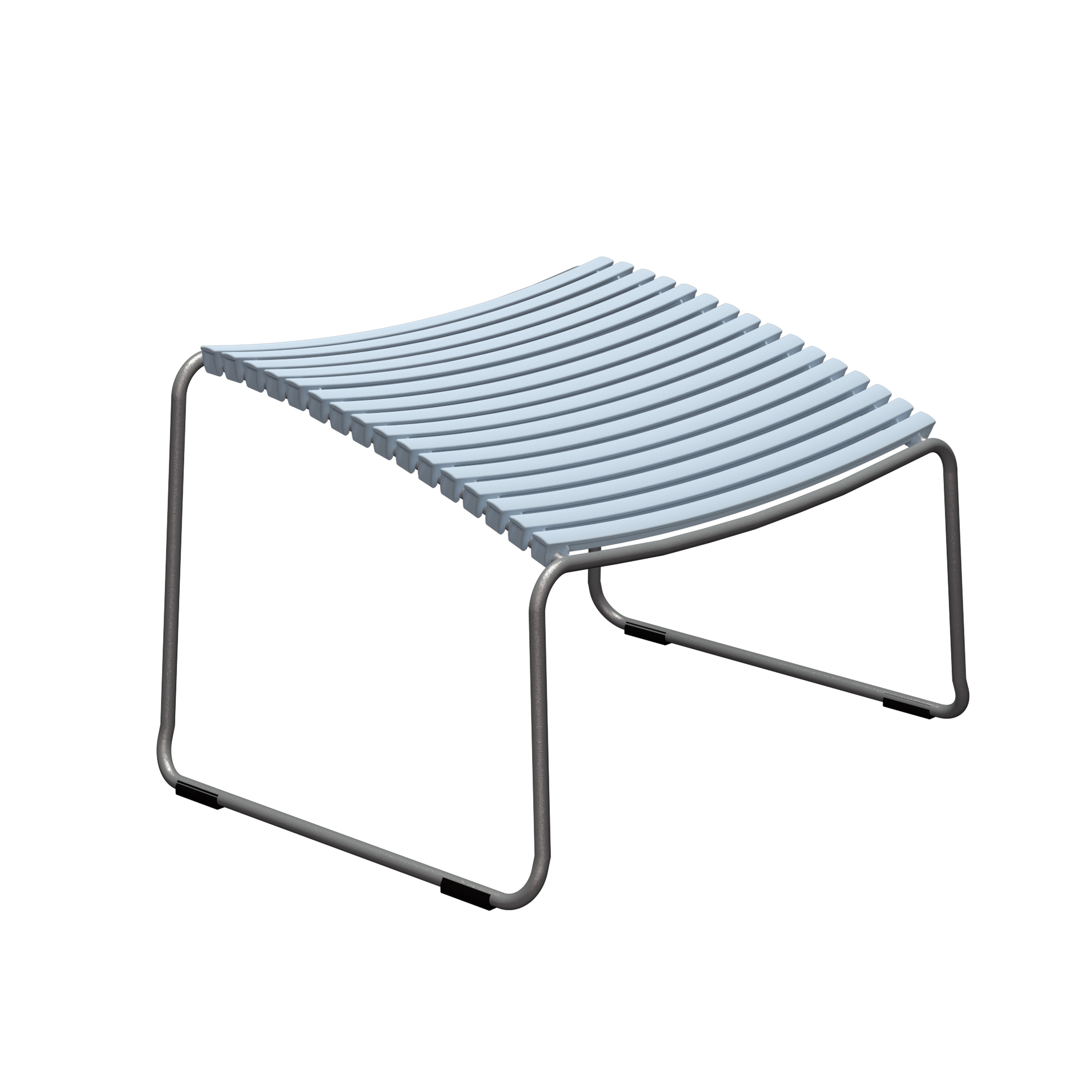 Houe Click footrest outdoor dusty blue
