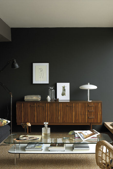 Little Greene verf - Obsidian Green 216