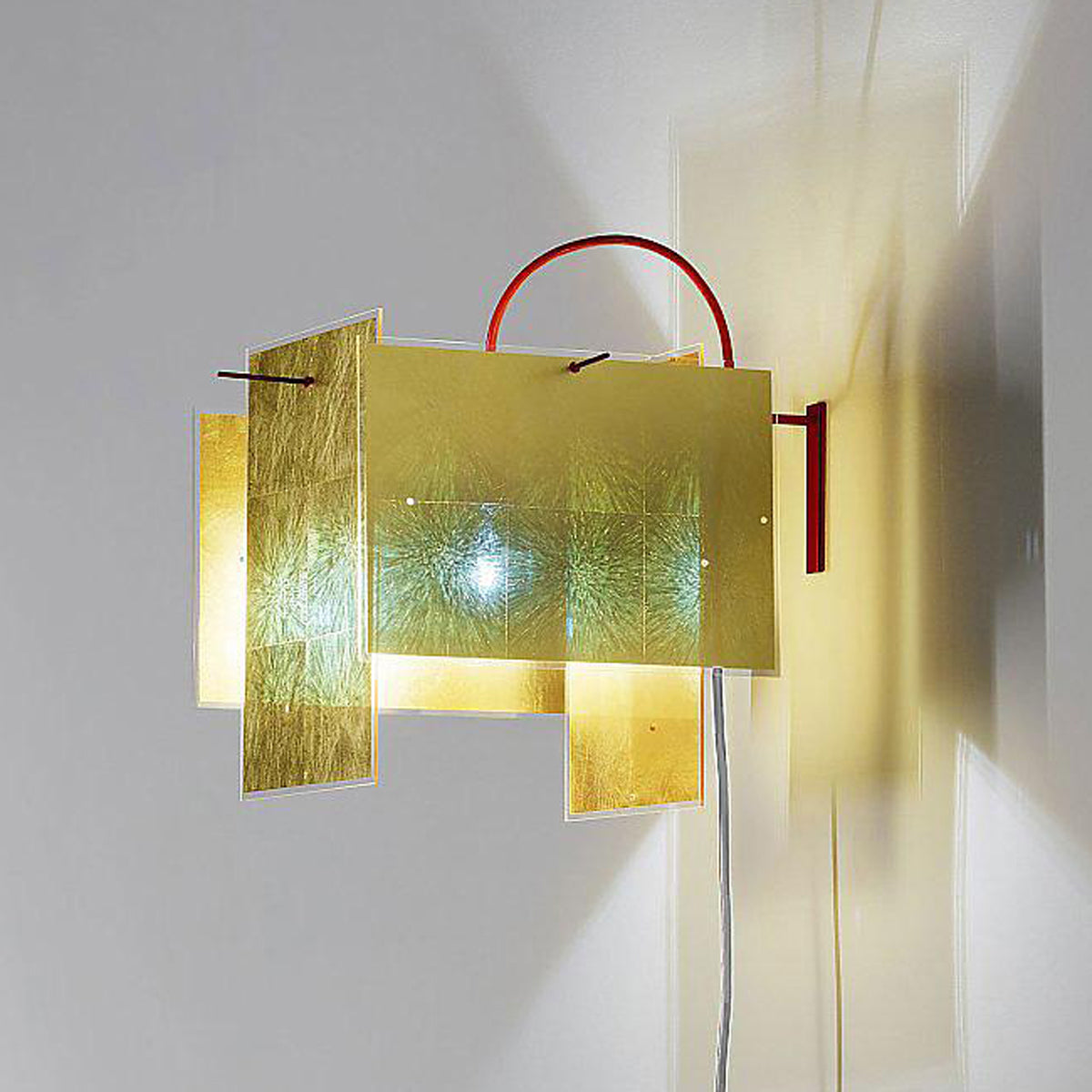 Ingo Maurer 24 Karat Blau Wall wandlamp