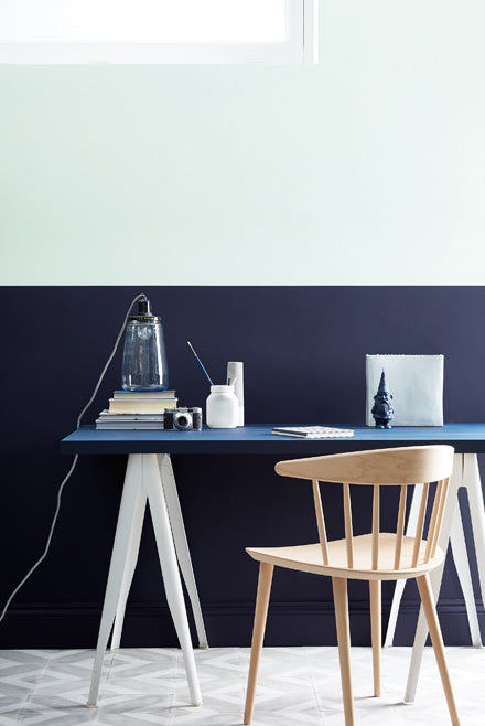 Little Greene verf - Dock Blue 252