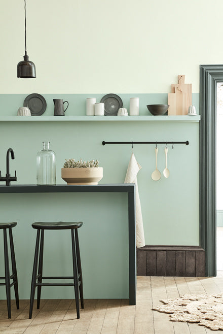 Little Greene verf - Aquamarine mid 284