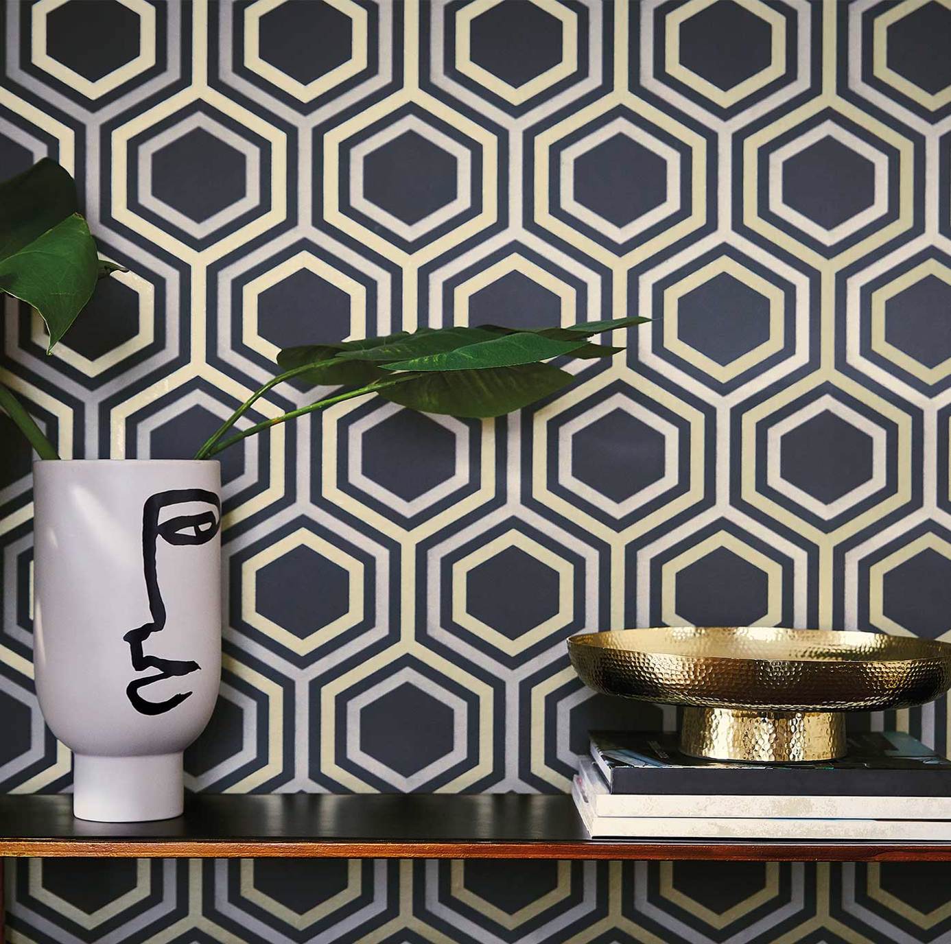 Harlequin behang Selo Gold/Platinum 112147