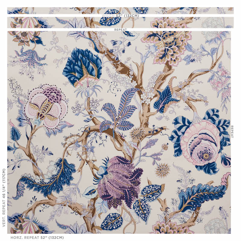 Schumacher Indian Arbre Hyacinth sfeerbeeld