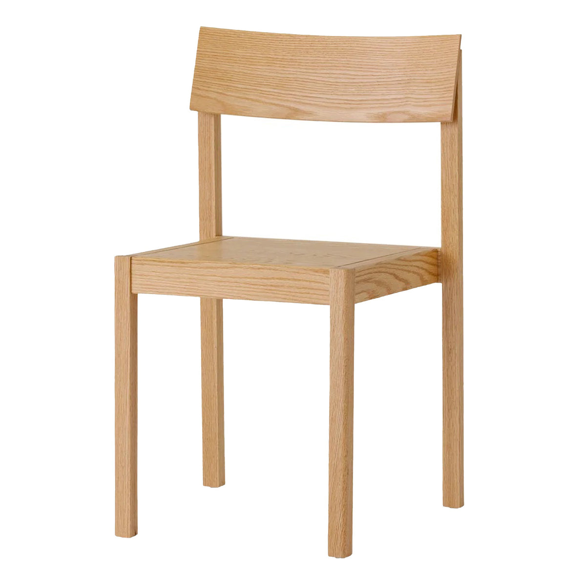 Audo Mauro Dining Chair eetkamerstoel, houten zitting