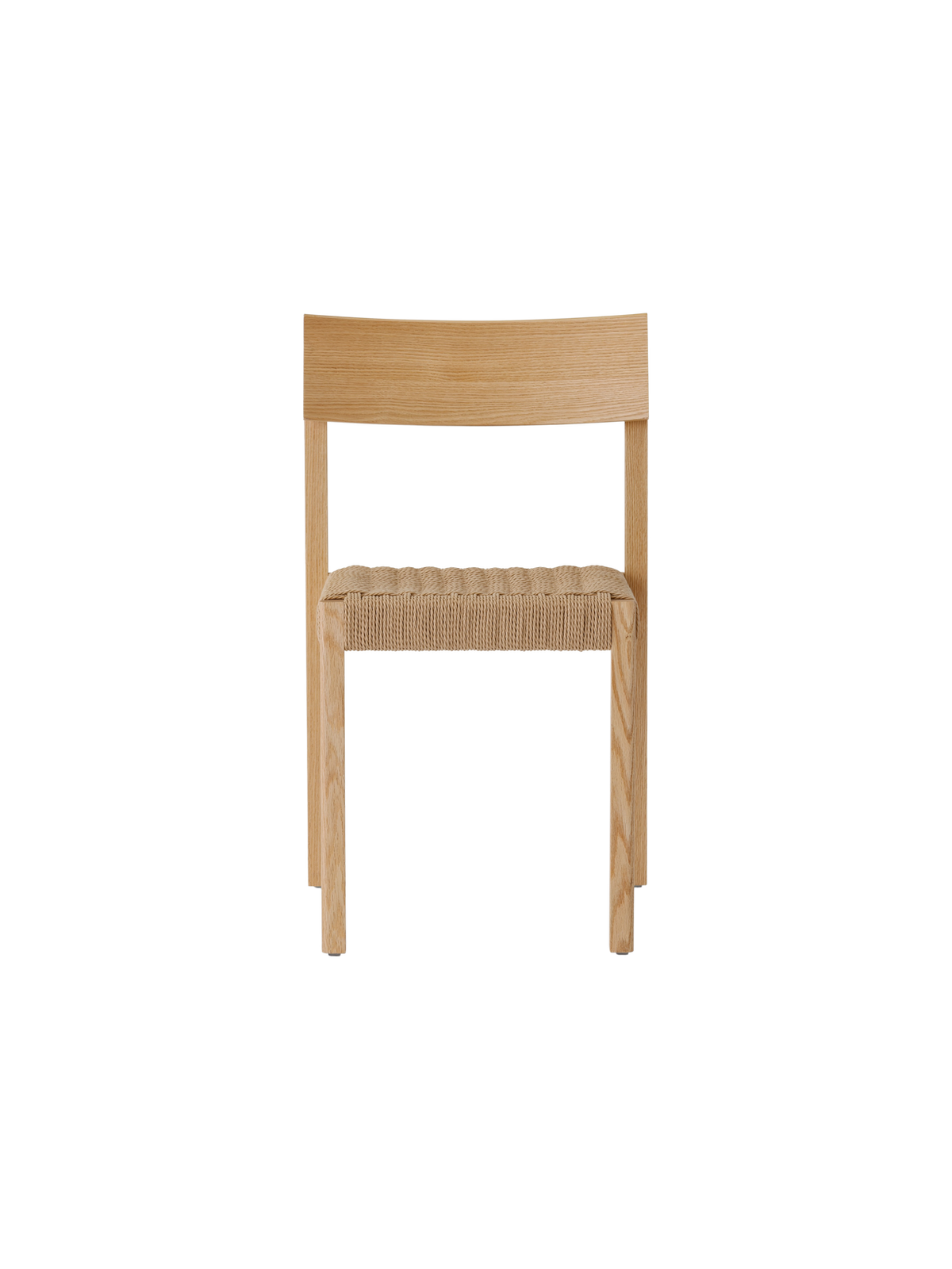 Audo Mauro Dining Chair Natural Oak paper cord voor