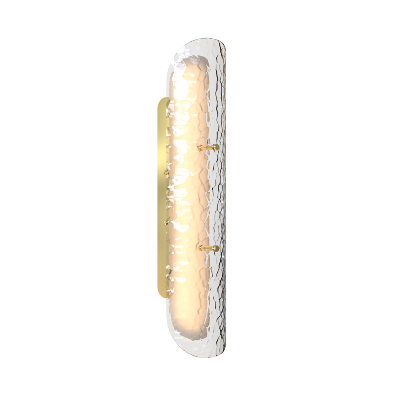 Tonone Razor Wall transparant glas wandlamp