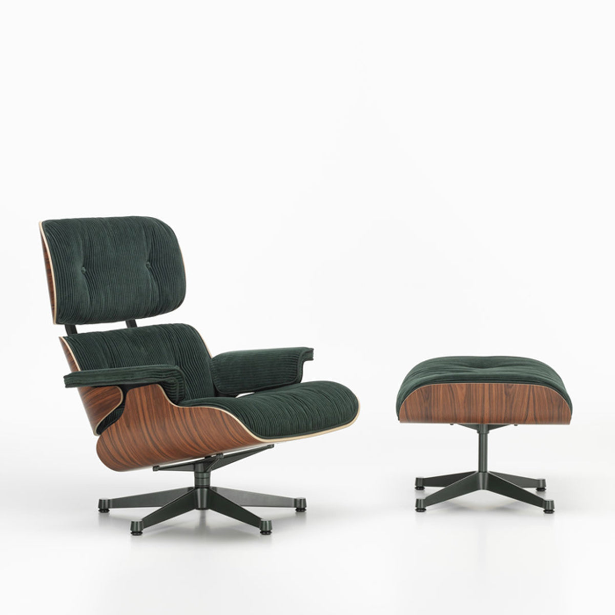 Vitra Eames Lounge Chair en Ottoman special edition Phlox