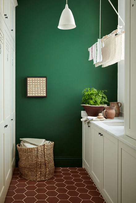 Little Greene verf - Dark Brunswick Green 88
