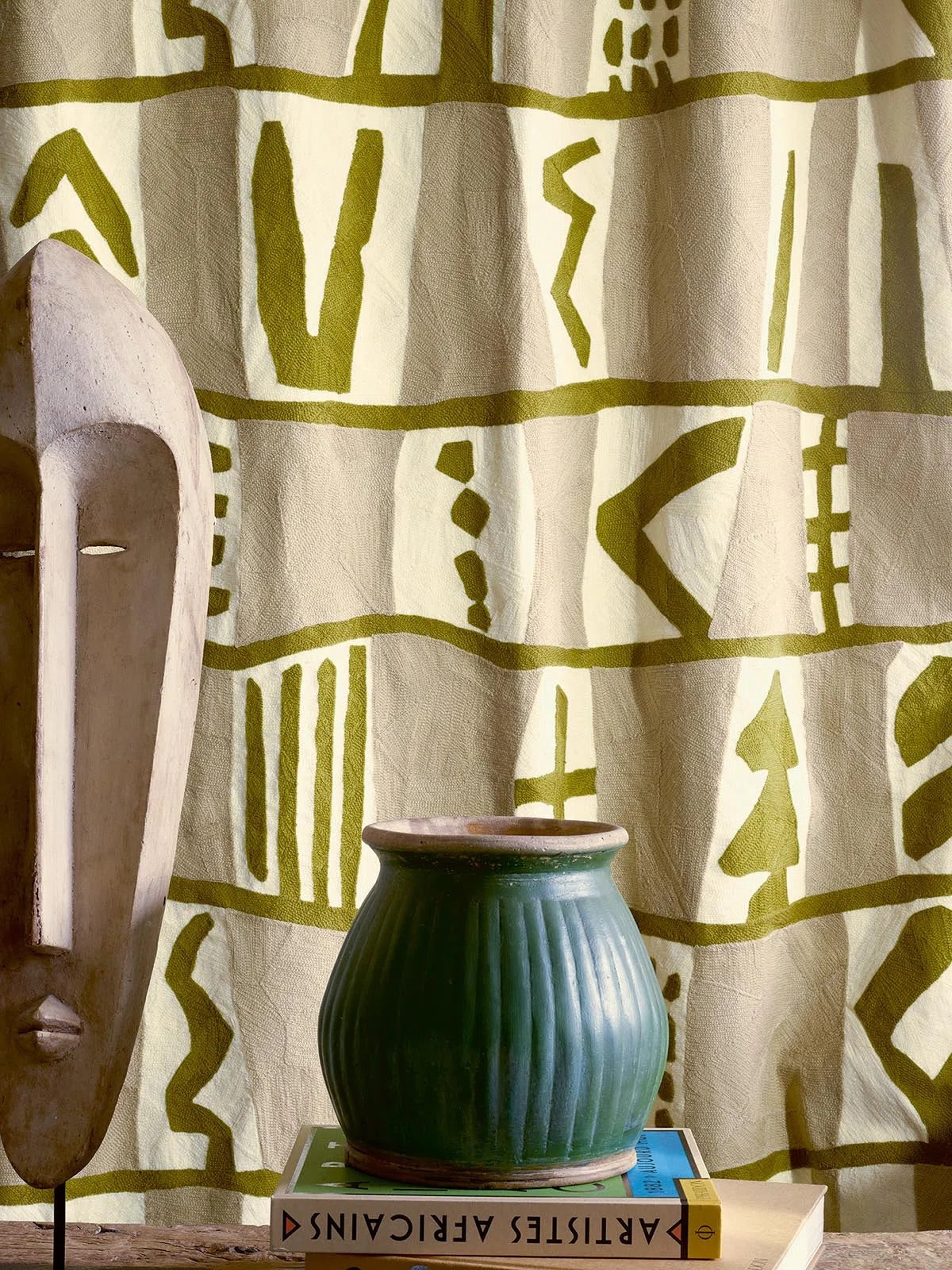 Pierre Frey stof Qillqay Nature F3856001