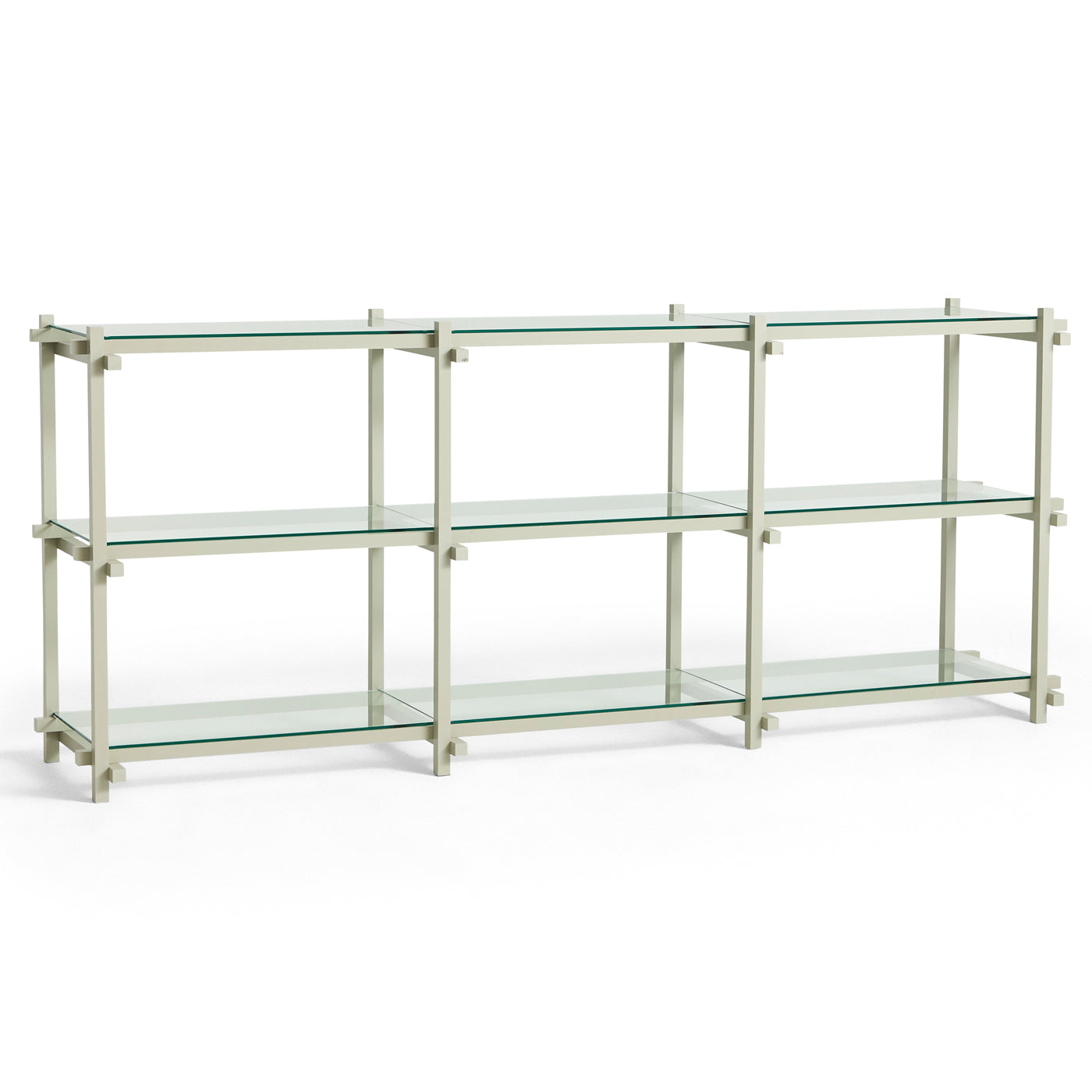 Hay Woody low kast 2.0 glas