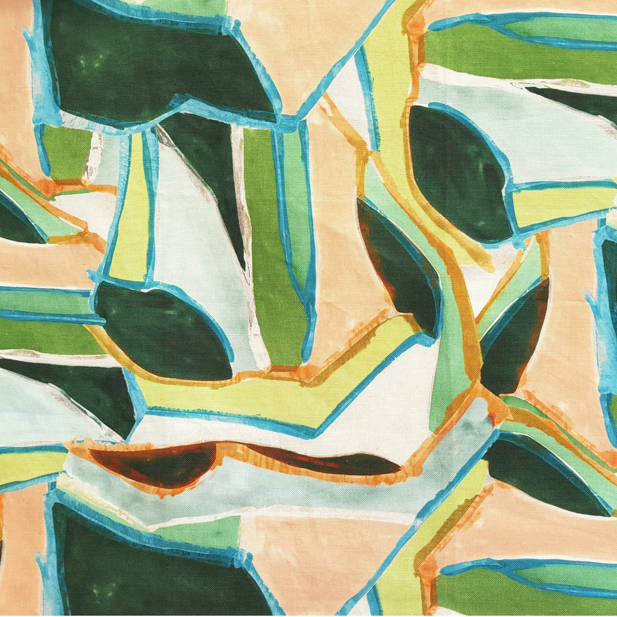 Karin Sajo stof Abstraction KS 145 - Végétal