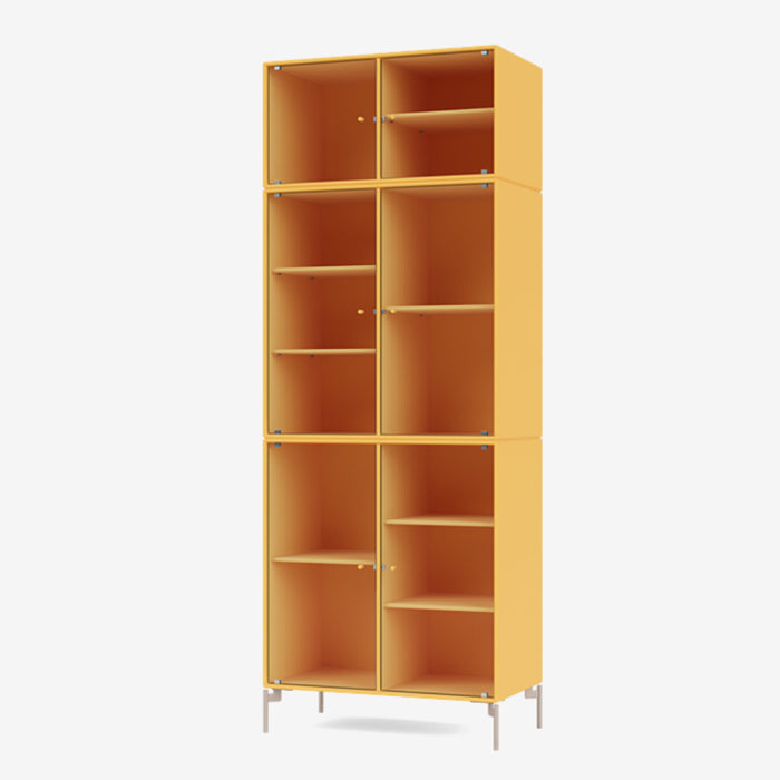 Montana Ripple 4 Vitrine cabinet acacia, geel