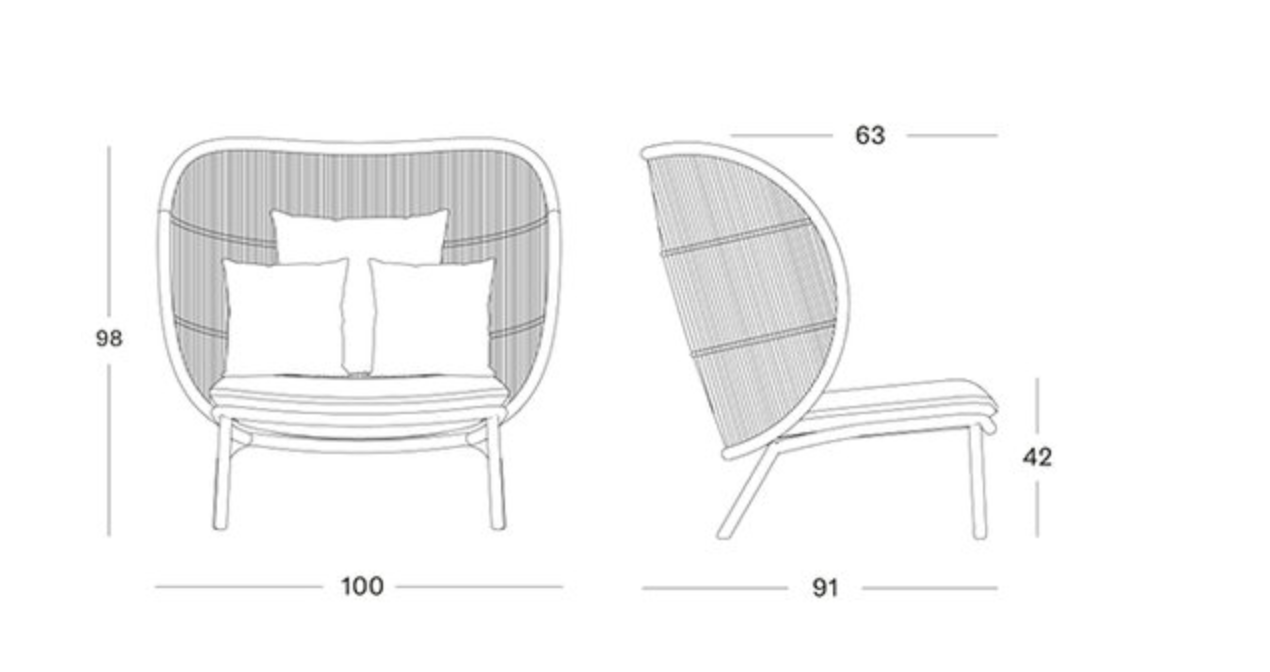 Vincent Sheppard Kodo Cocoon chair