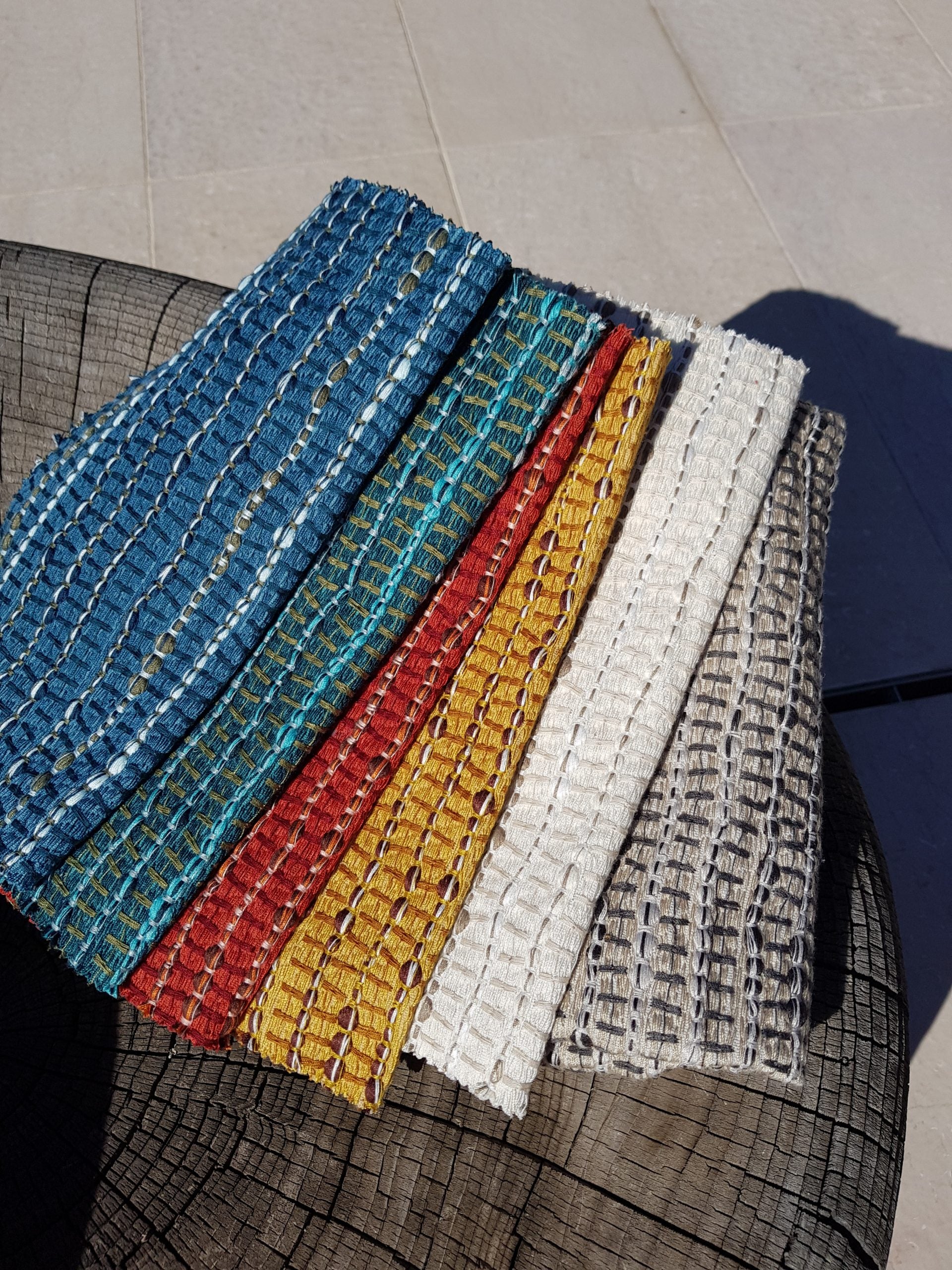 Karin Sajo stof Armure KS 158 - Blue