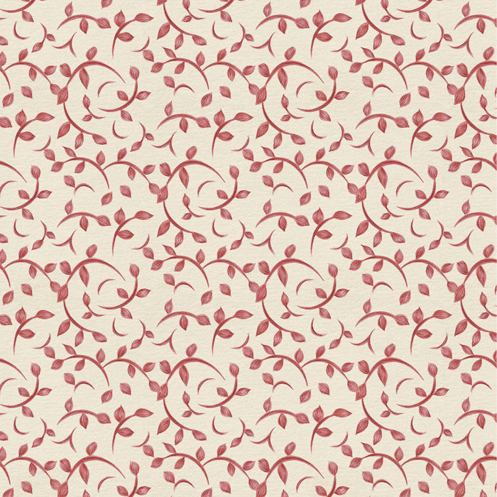 Coordonné behang Twig Red B00303