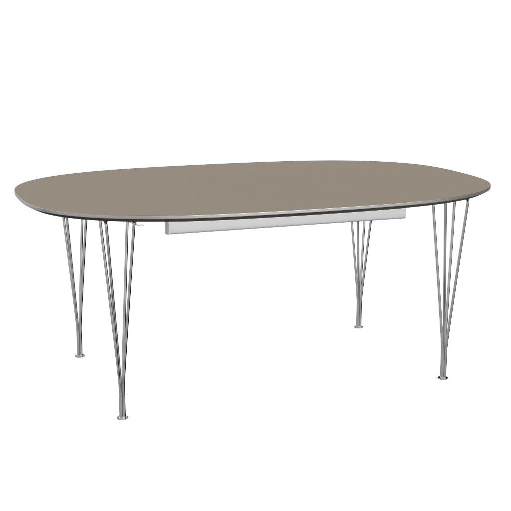 Fritz Hansen the Superellipse tafel B620 uitschuifbaar