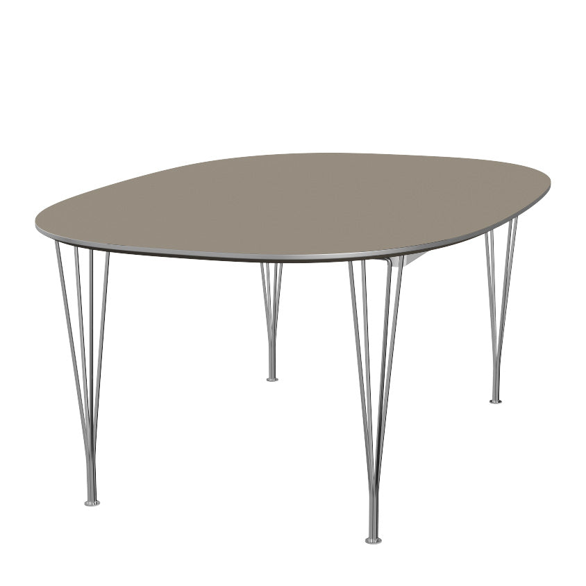 Fritz Hansen the Superellipse tafel B620 uitschuifbaar
