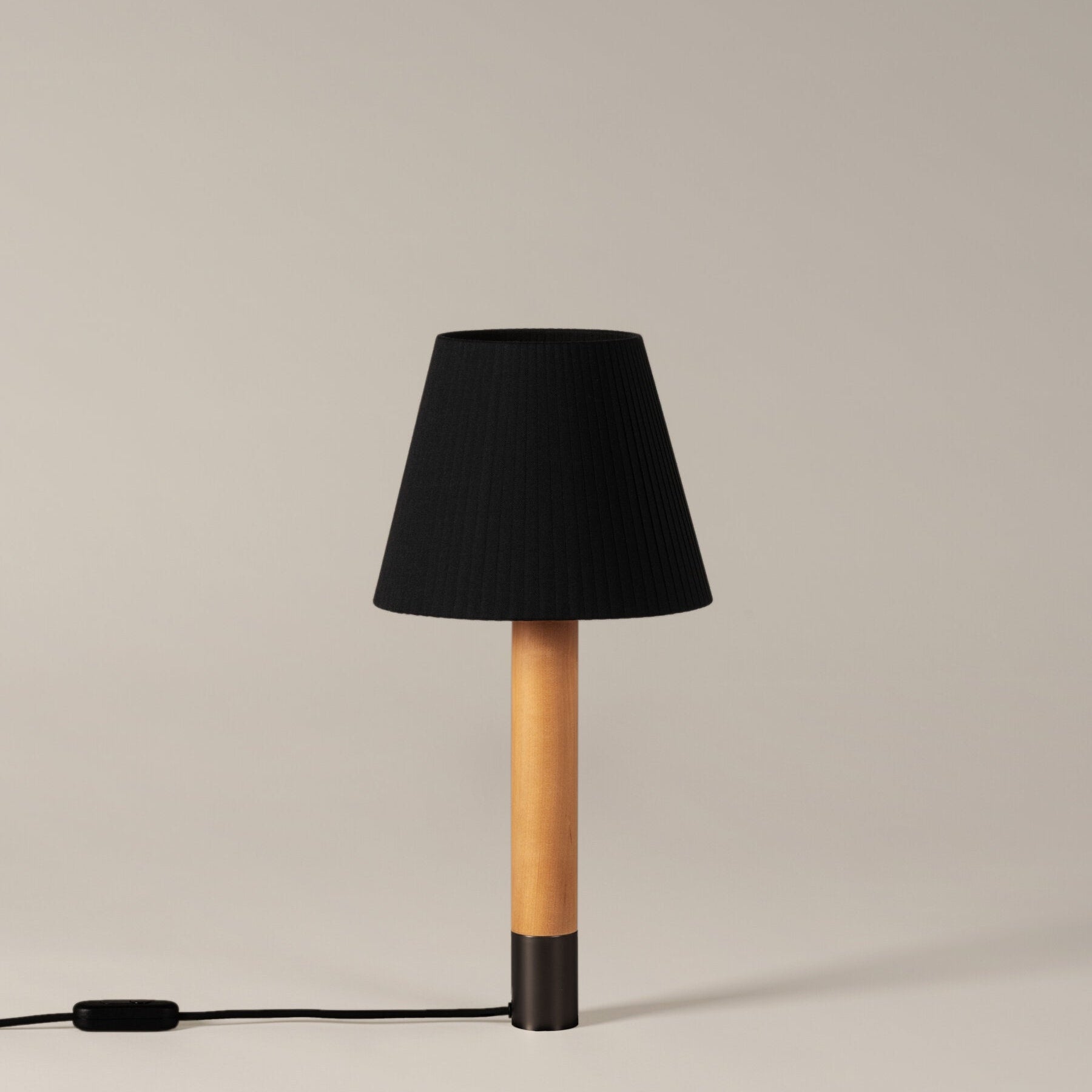 Santa & Cole Básica M1 tafellamp black bronze