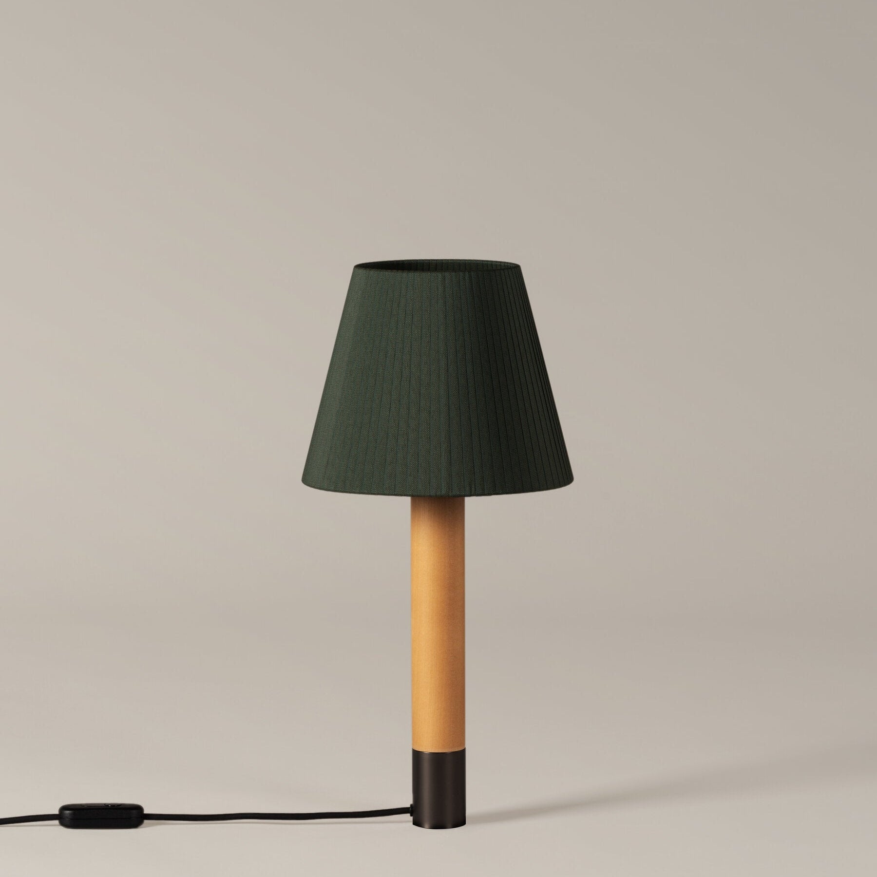 Santa & Cole Básica M1 tafellamp green bronze