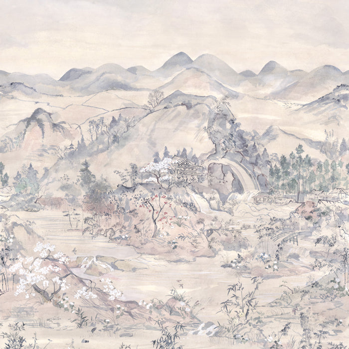 Cole and Son behang Japanese Chinoiserie Sand 126/5013