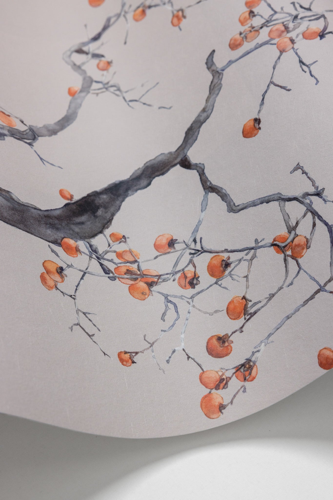 Cole and Son behang Kaki Persimmon Violet Patina 126/2005