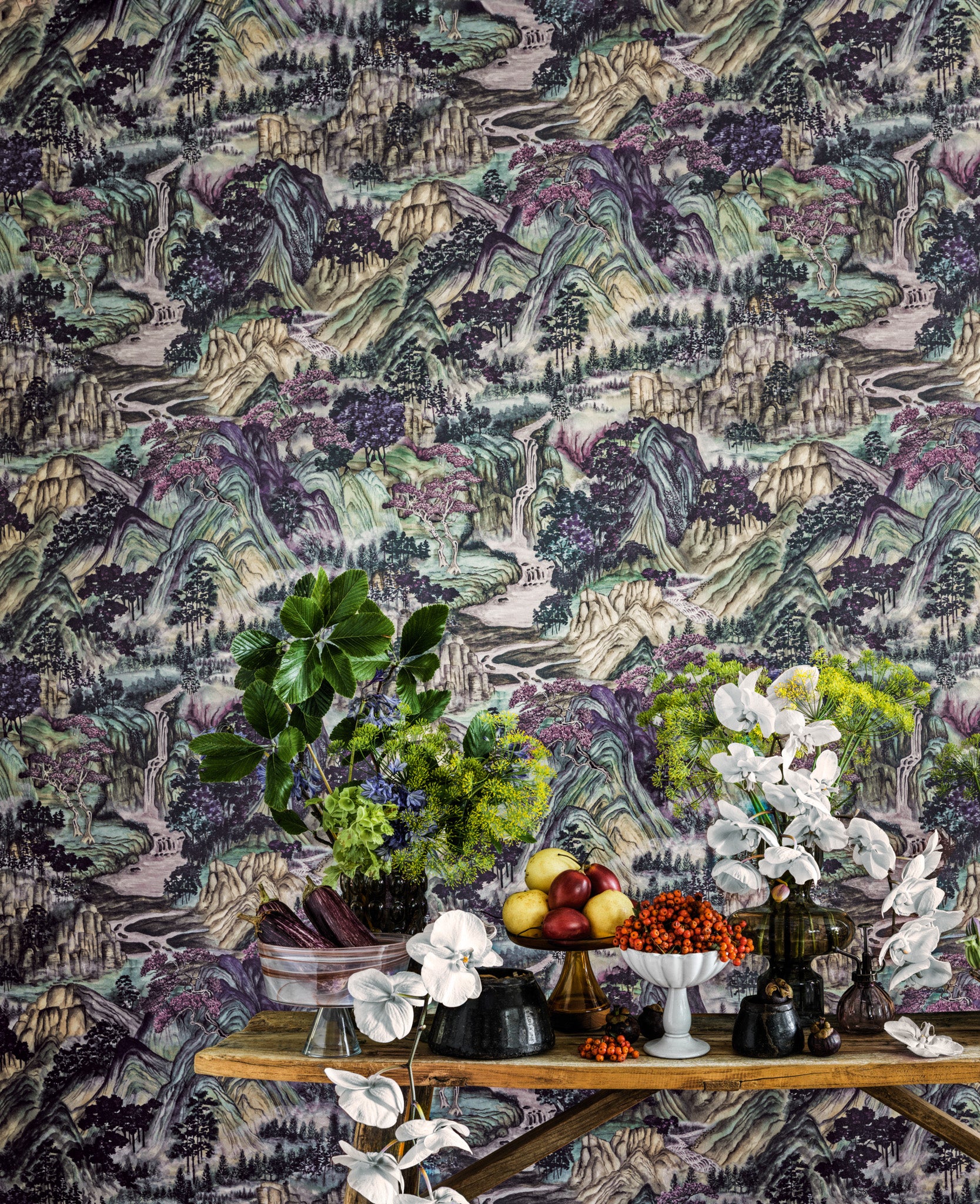 Cole and Son behang Mountainscape Autumnal 126/11042