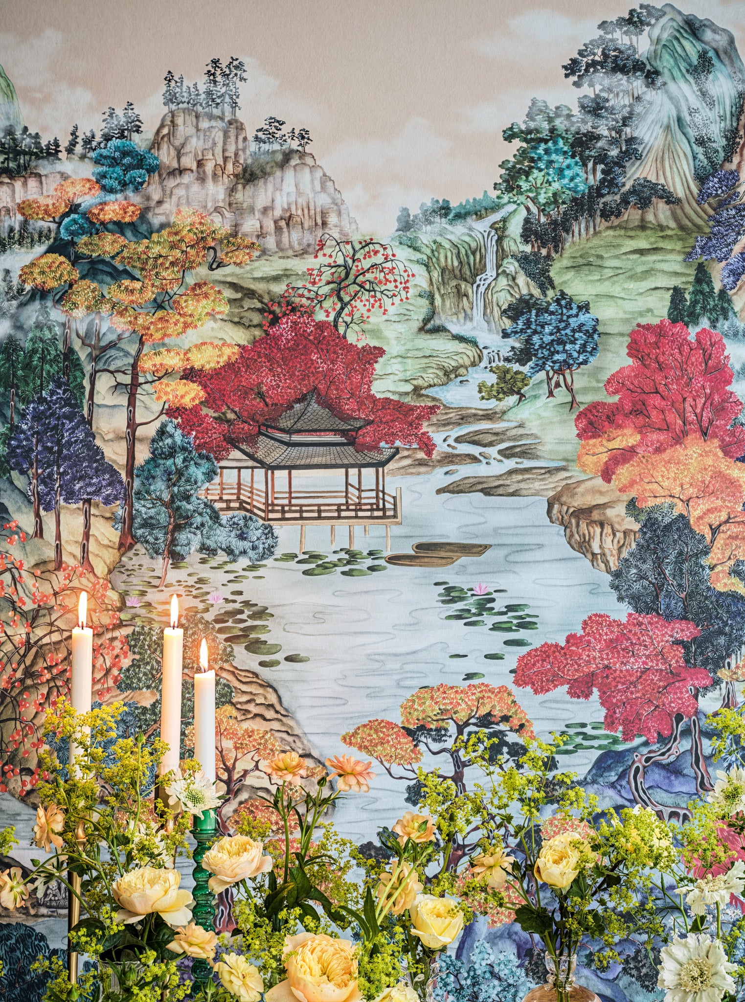 Cole and Son behang Pavilion Soft Maple 126/12044