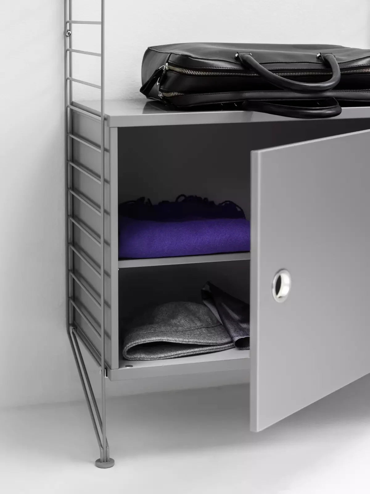 String Cabinet with swing door