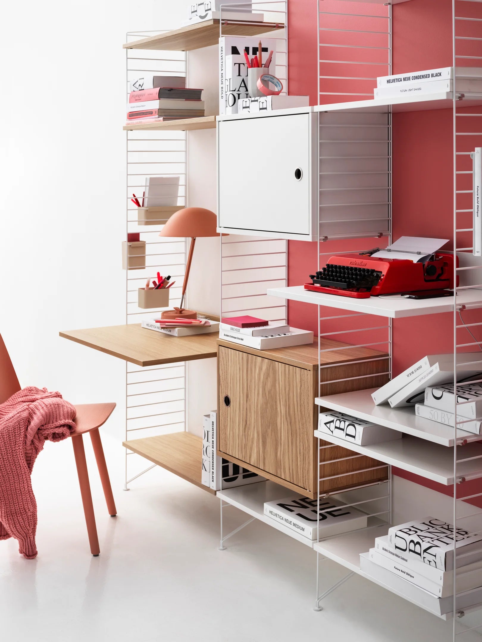 String Cabinet with swing door