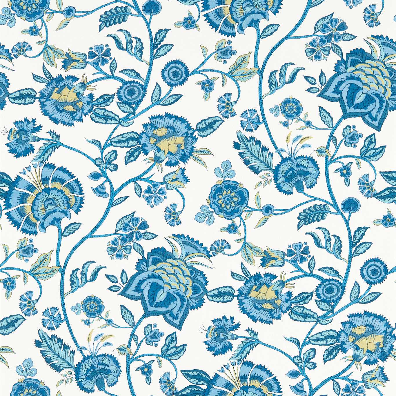 Clarke & Clarke behang Barmeri Cobalt W0232/01