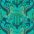 Clarke & Clarke behang Odyssey Mythos in de kleur Peacock W0215-02