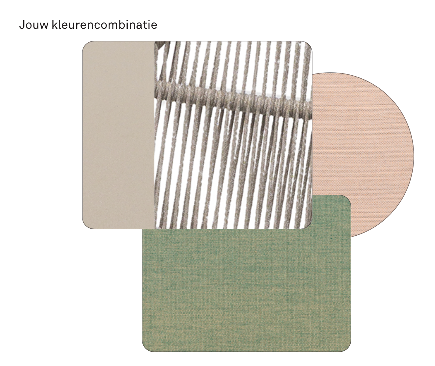 Vincent Sheppard Kodo Cocoon chair incl kussens kleuren