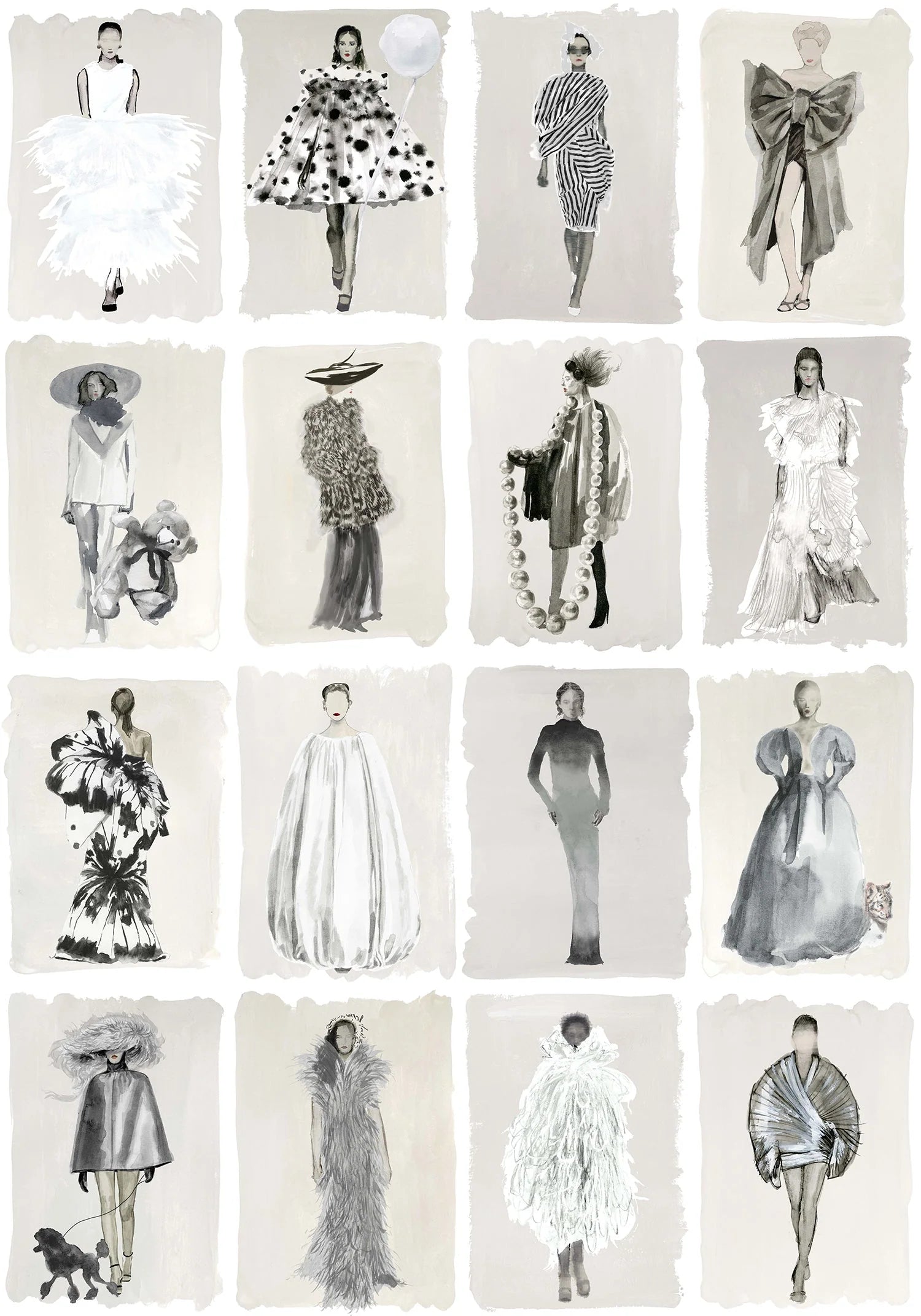 Cole and Son Couture Carousel 175/1002M gehele afbeelding