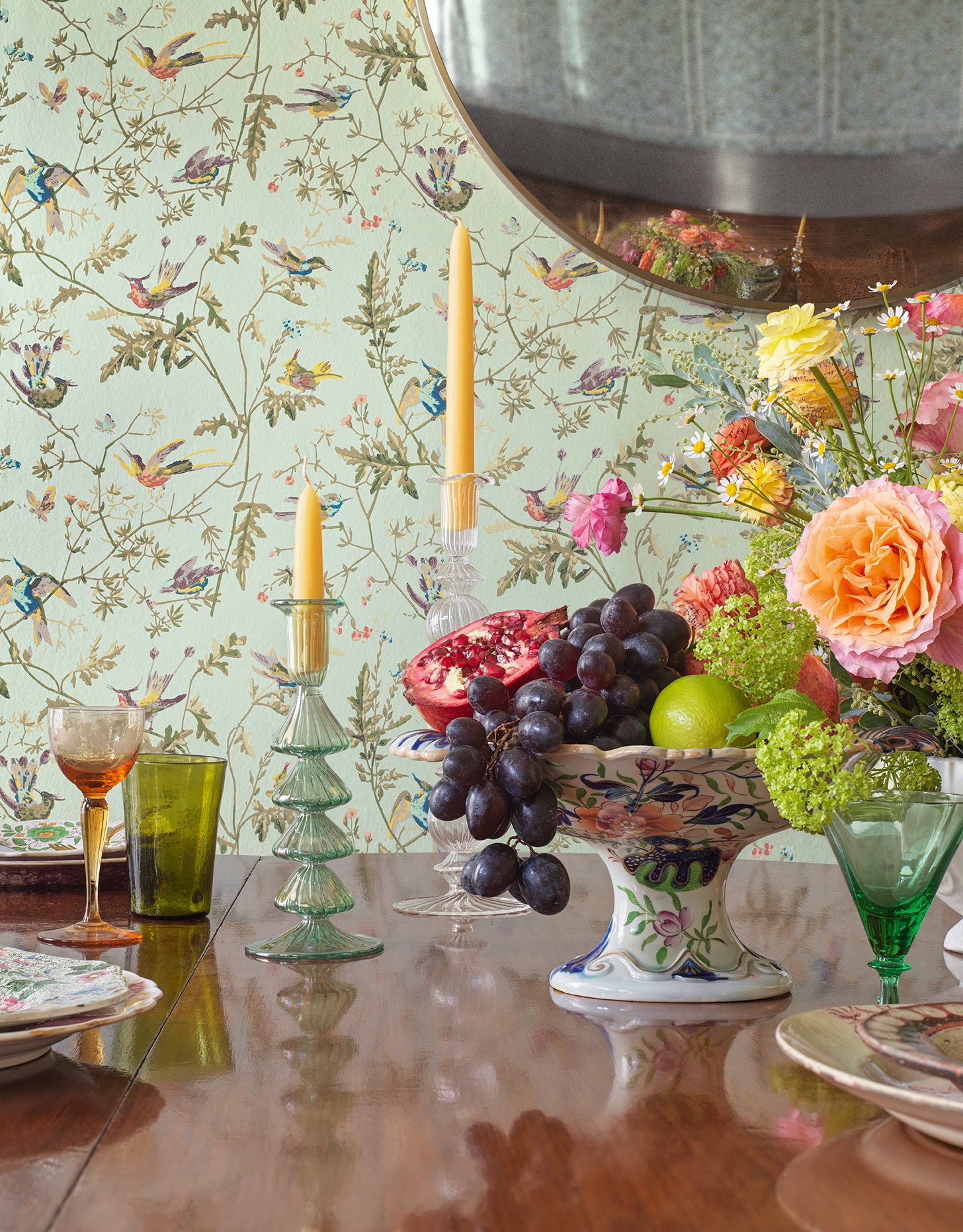 Cole and Son behang Hummingbirds Multi 124/1007