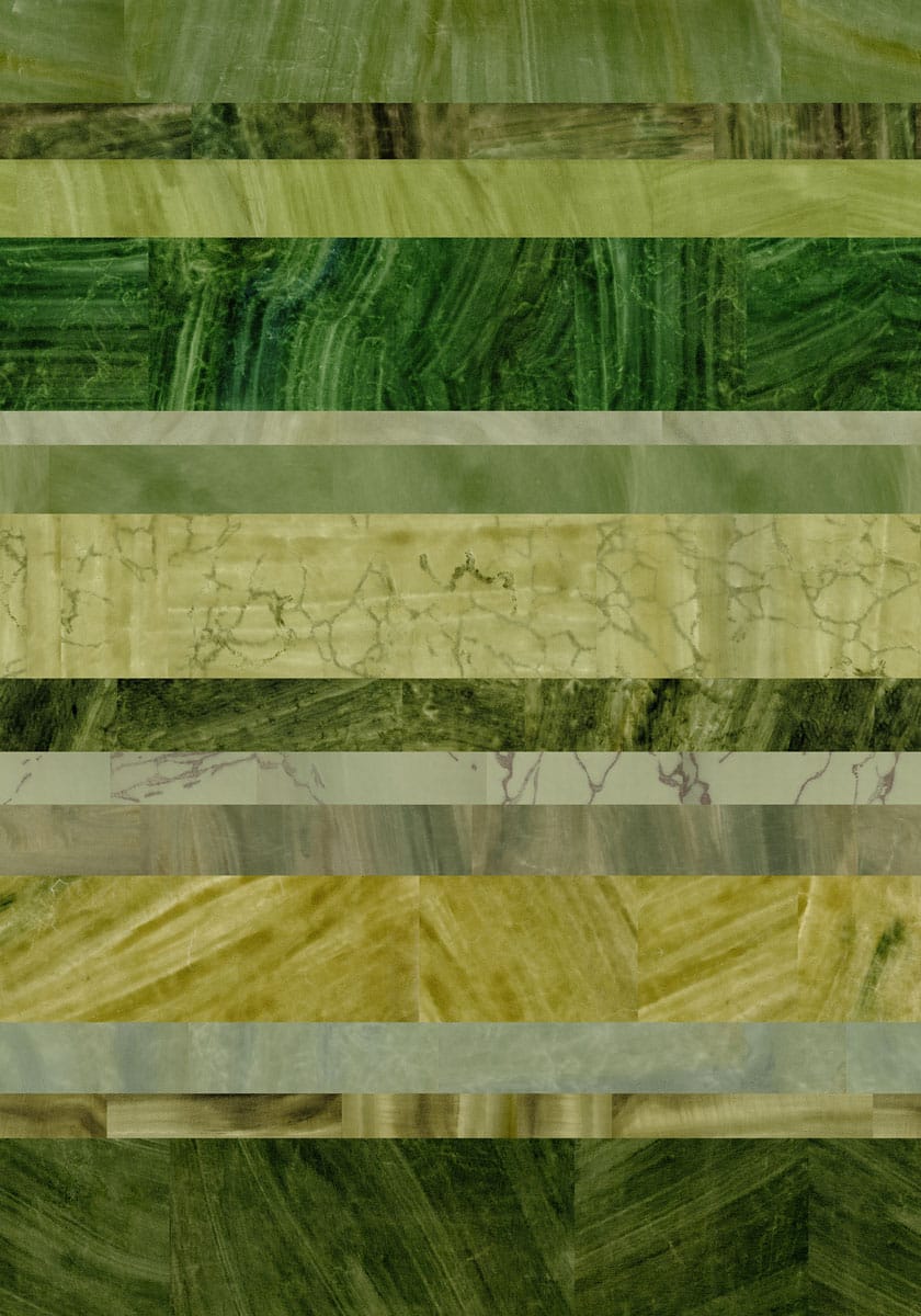 Cole and Son behang Archival Marble Emerald 131/11035