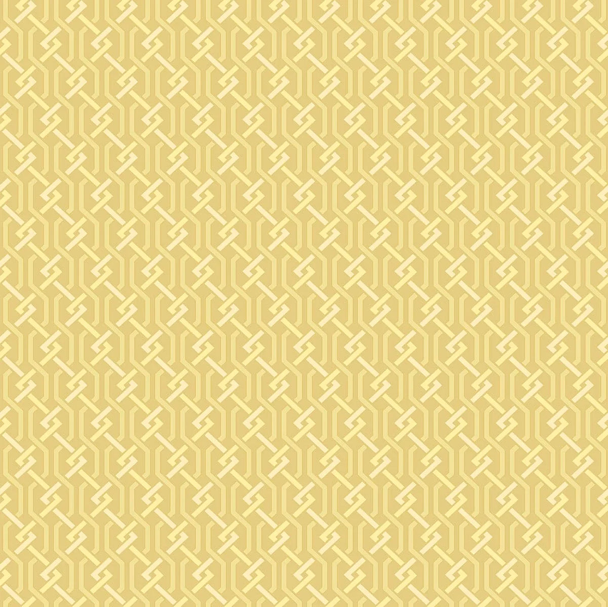 Cole and Son behang Fretwork Marigold & Ochre 131/6020