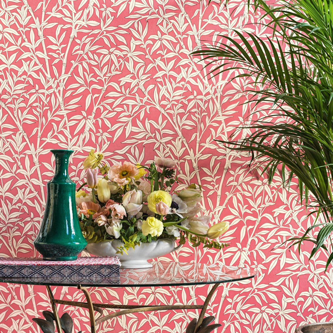 Cole and Son behang Bamboo Forest 127/1001 uit de Classics Collection als sfeerafbeelding