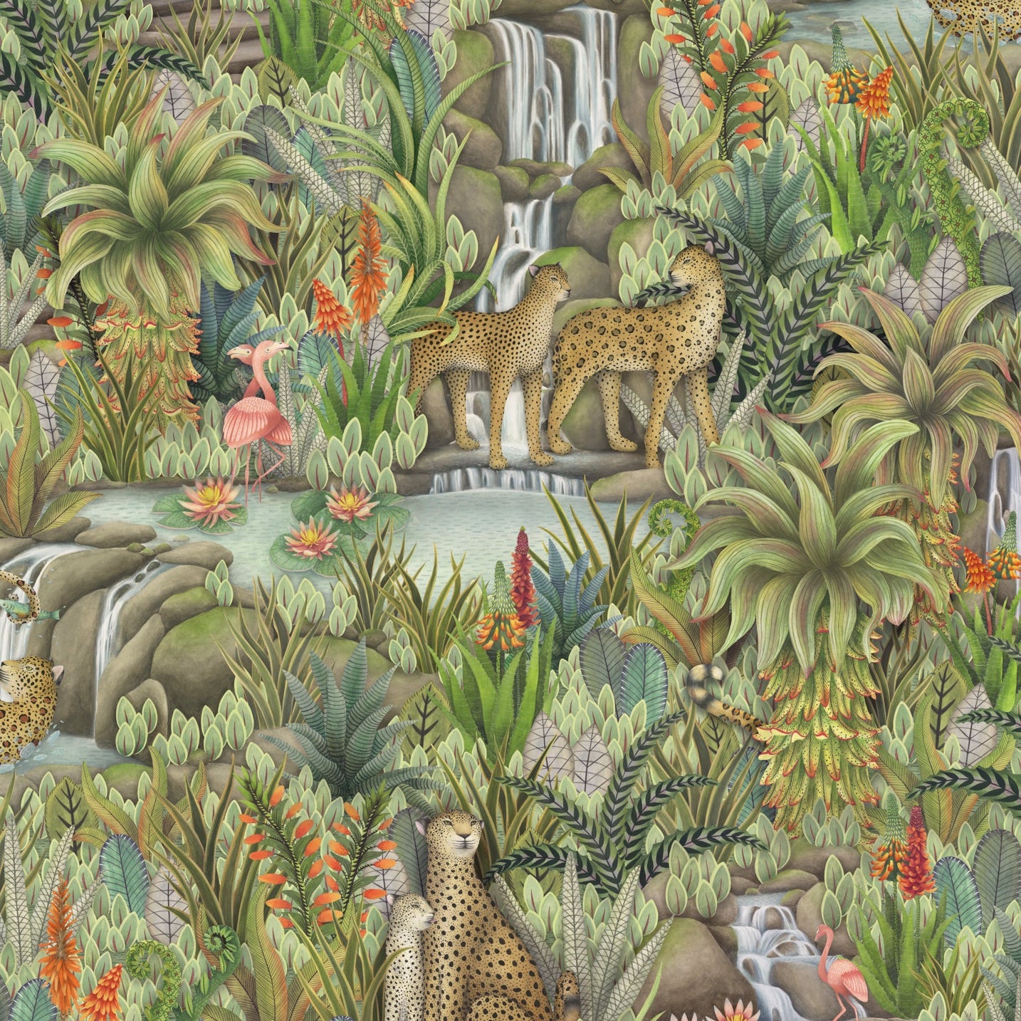 Cole and Son behang Injisuthi Jade 129/9046