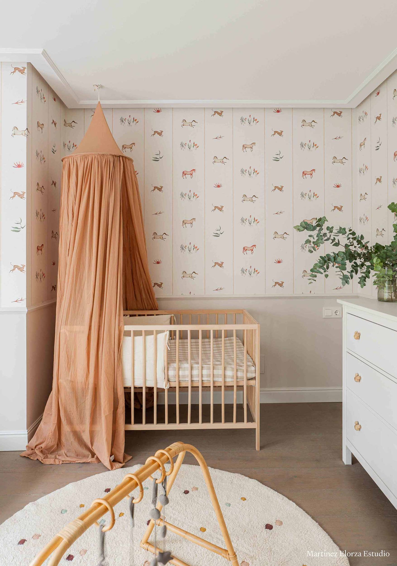 Coordonné behang Bike ride Fawn A00907