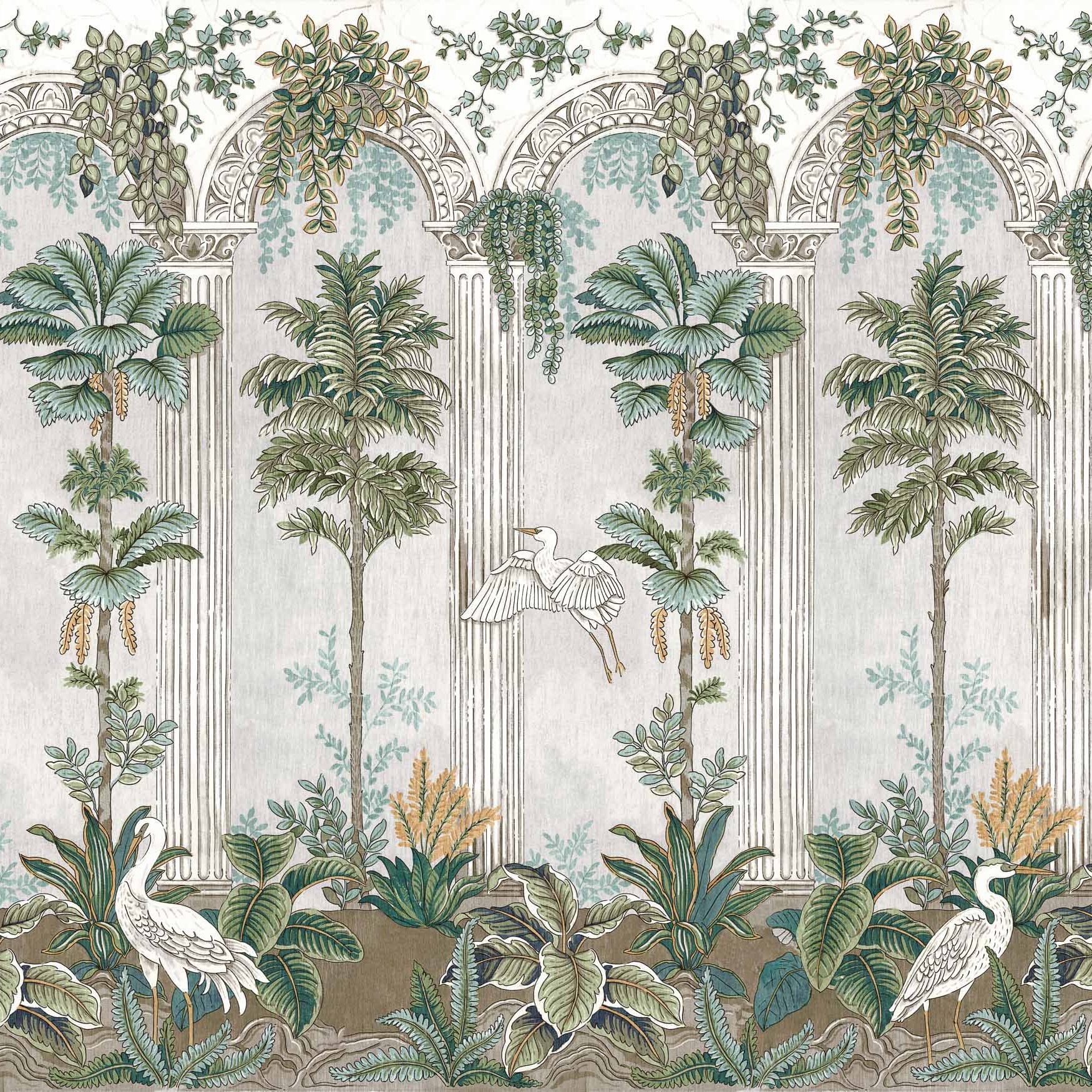 Coordonné behang Thermae Spring B00651
