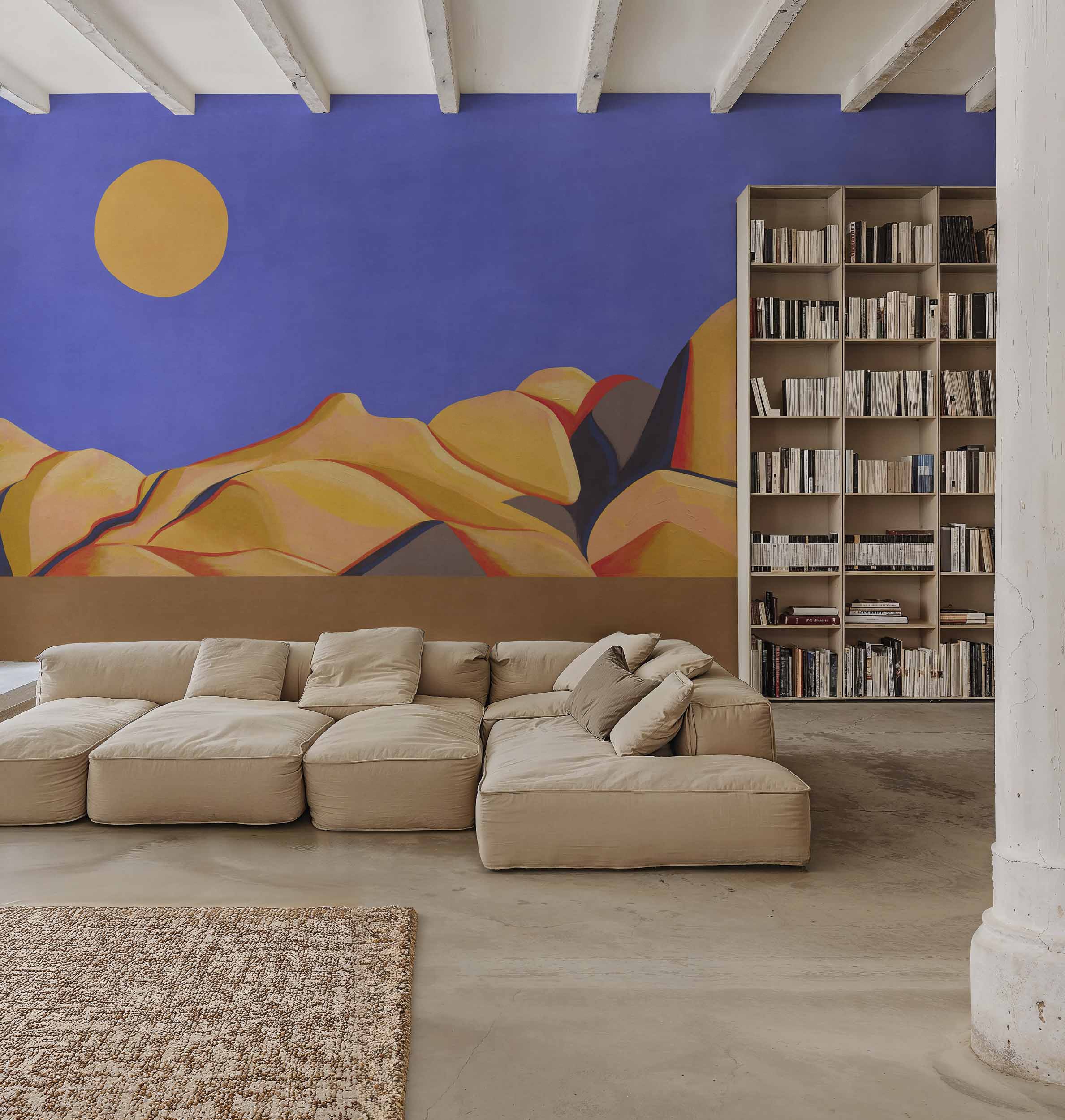 Coordonné Behang Escapada Blue C00150