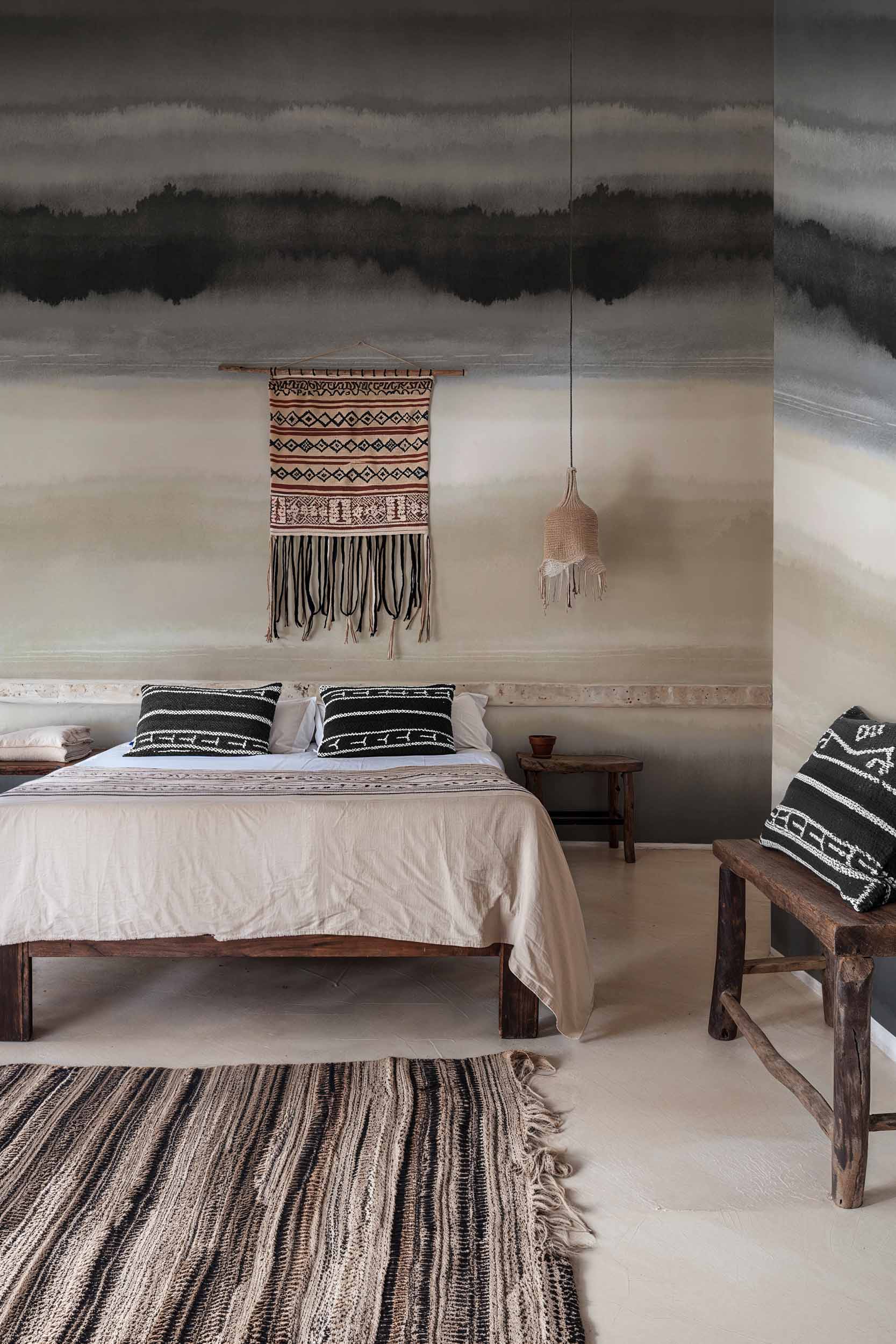 Coordonné Behang Gaban Carbón C00059