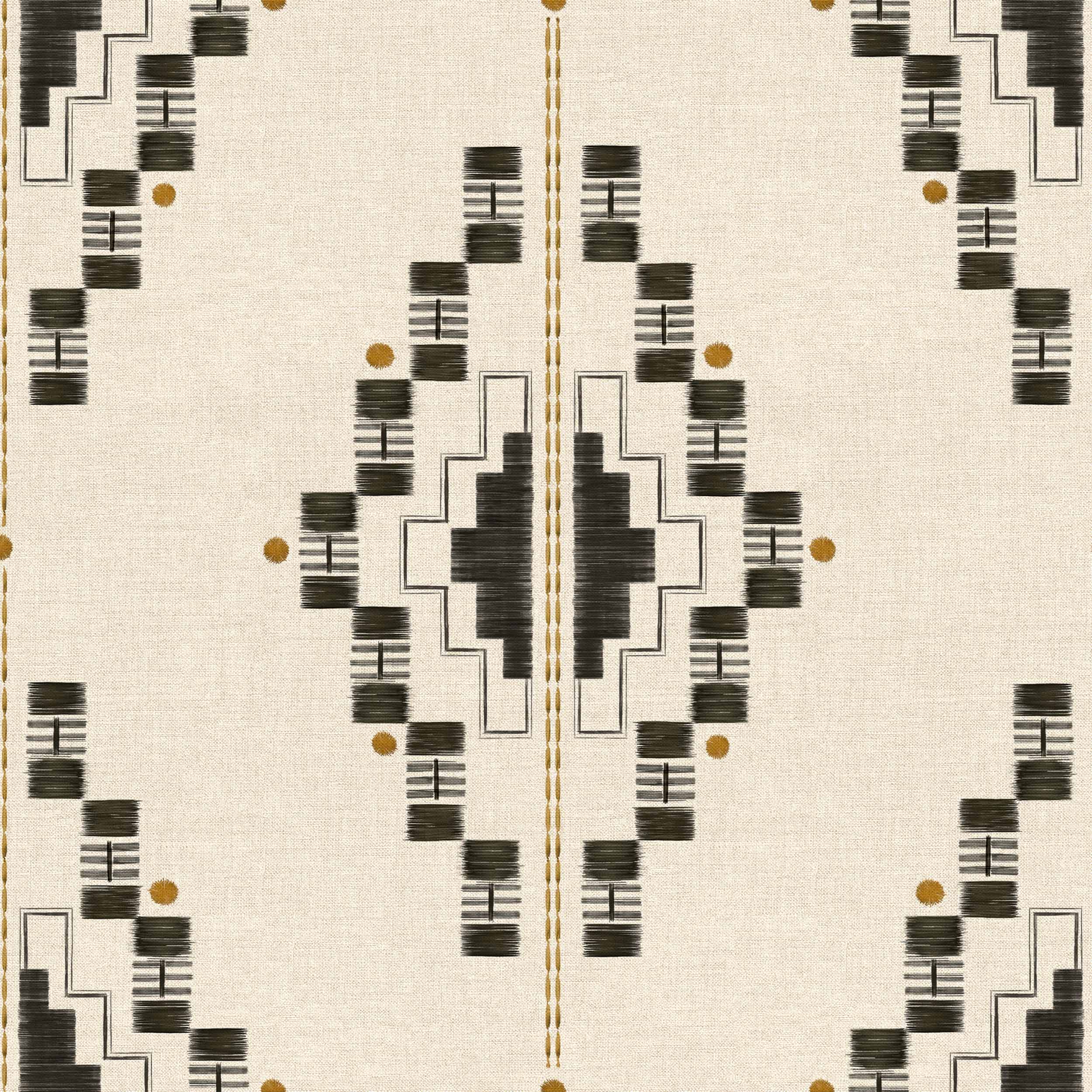 Coordonné behang Andes Carbón C00029