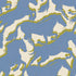 Coordonné behang Galope Blue C00109