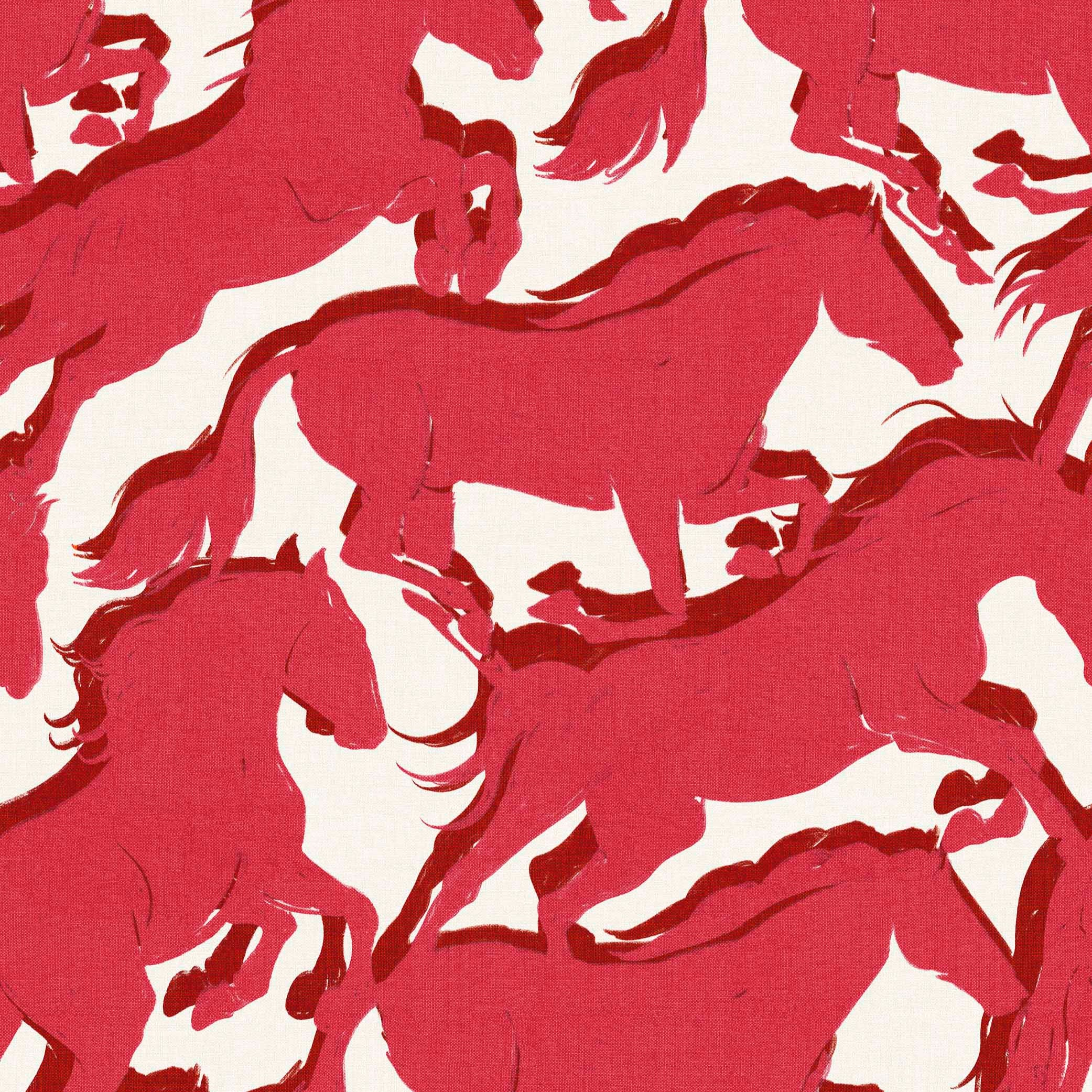 Coordonné behang Galope Pink C00112